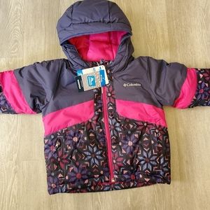 Girls Columbia Coat Size 2T NWT